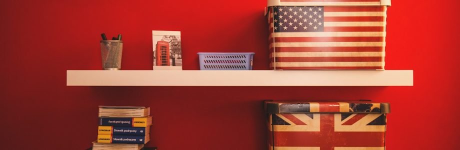 two gift boxes on floating shelf